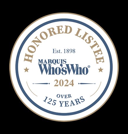 Marquis Who's Who 2024 Honored Listee